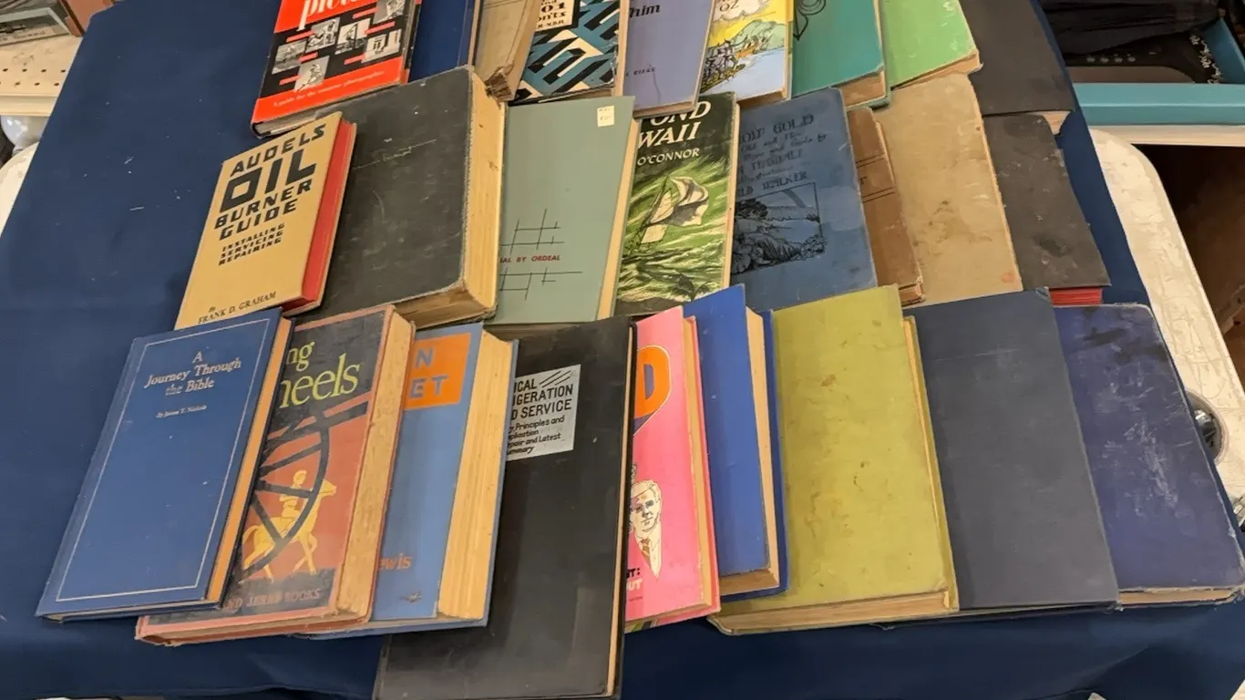 Hardcover books
