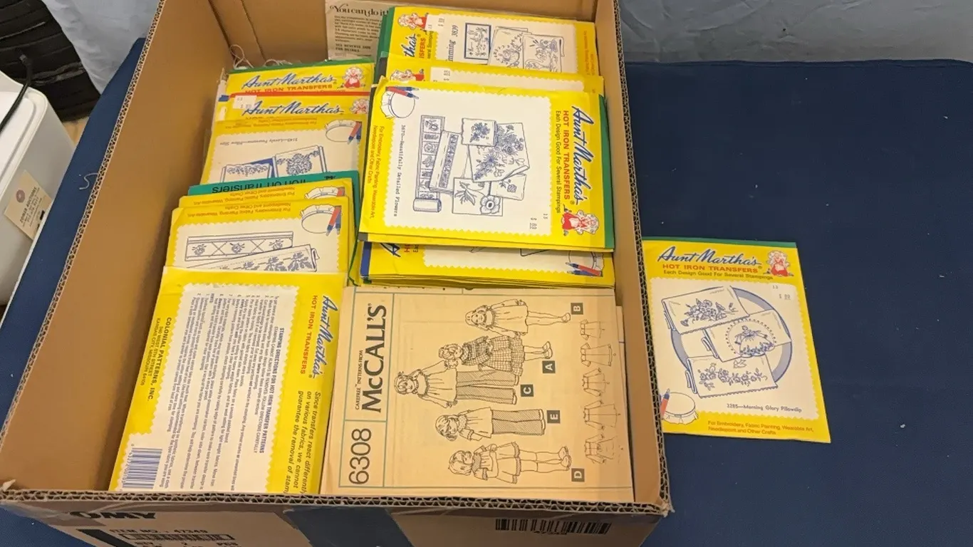 Hot iron transfers