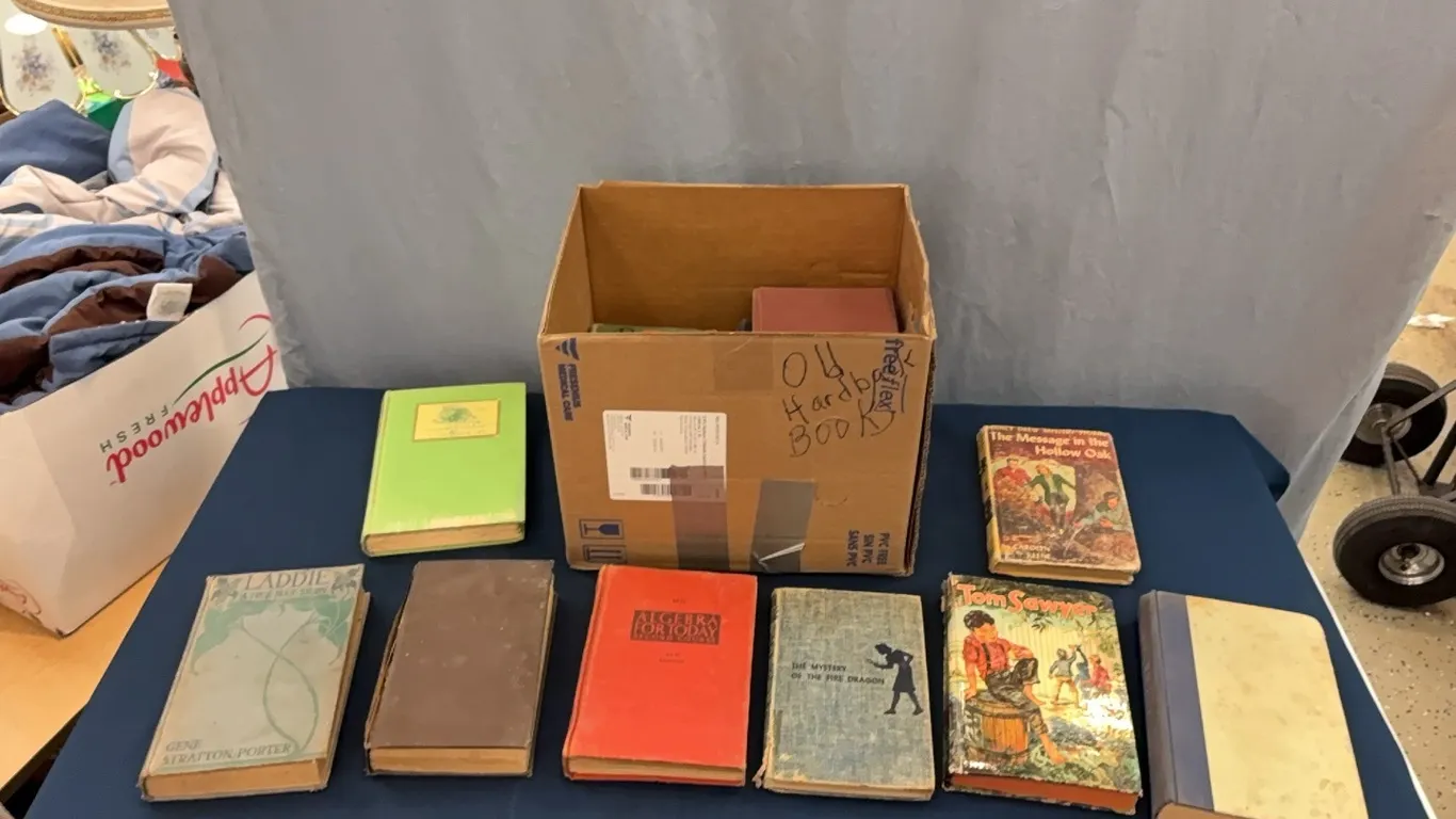 Box of Antique Books