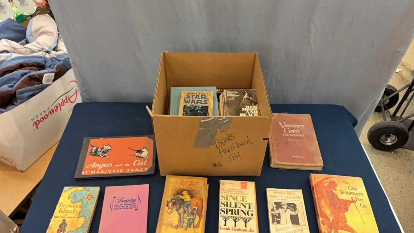 Box of Vintage Books