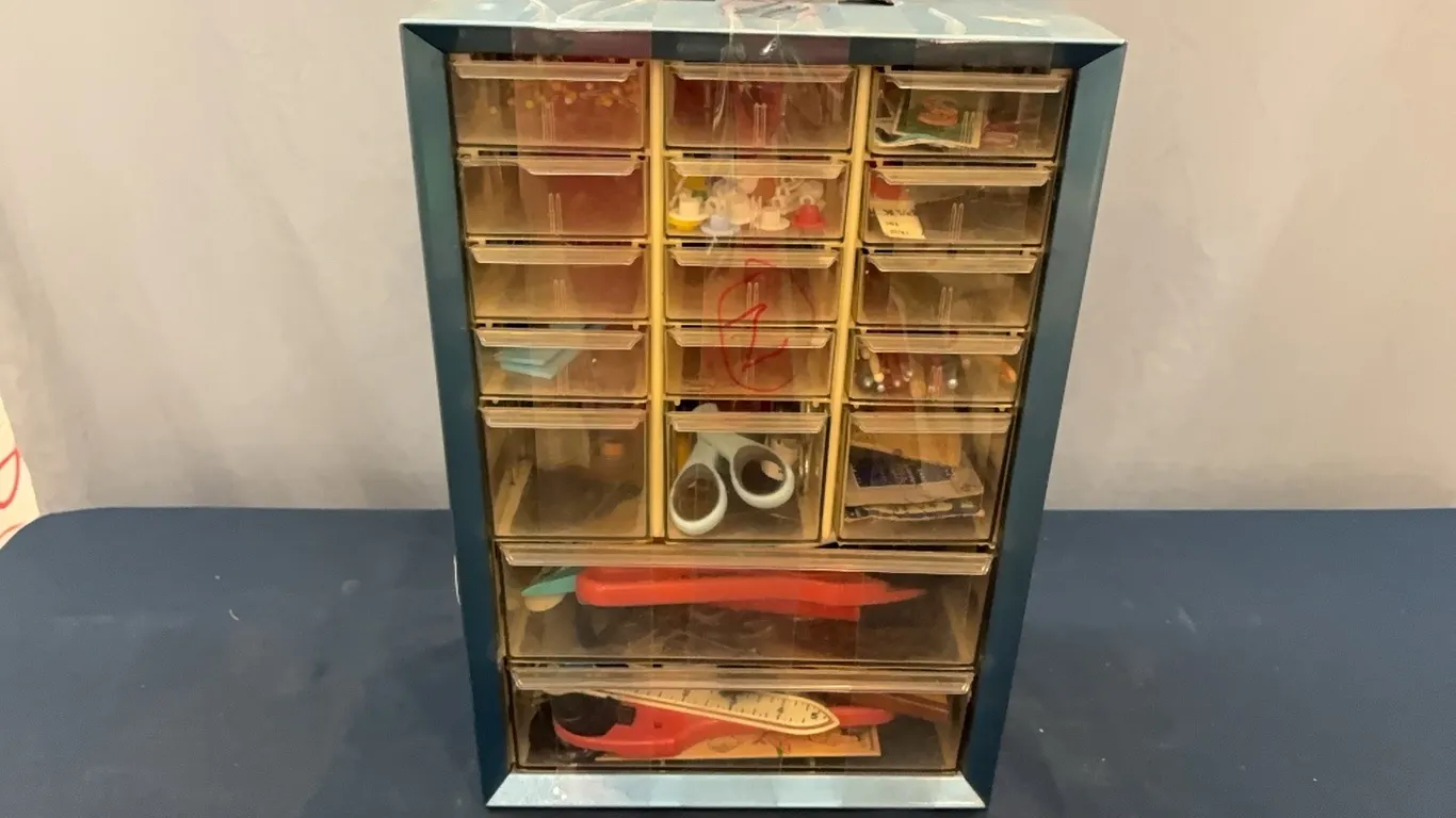Storage Organizer w/ Sewing Supplies