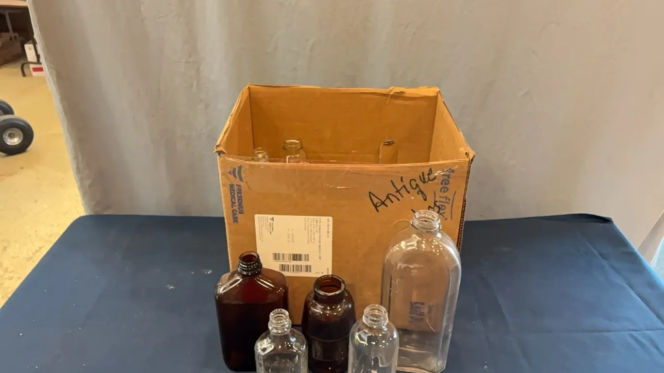 Antique Glass Bottles