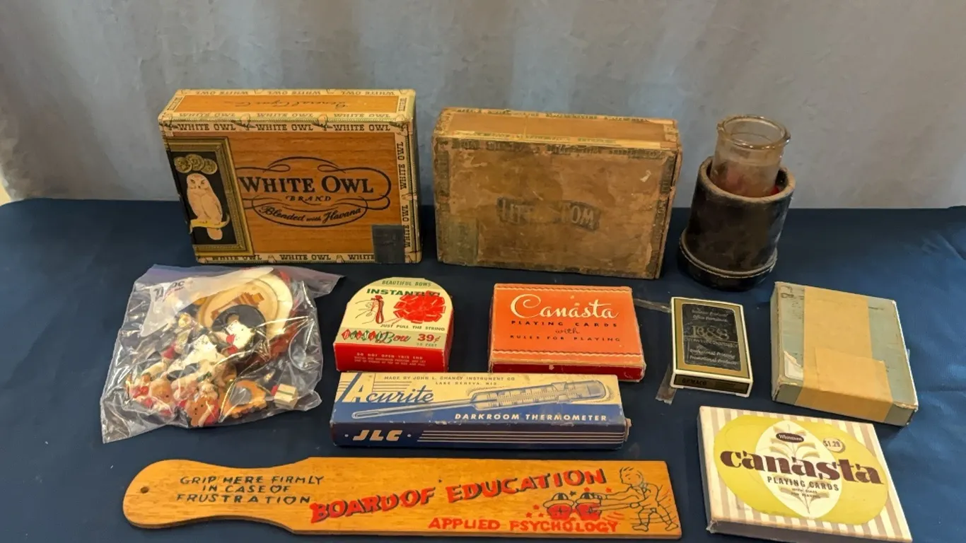 Cigar Boxes & Playing Cards