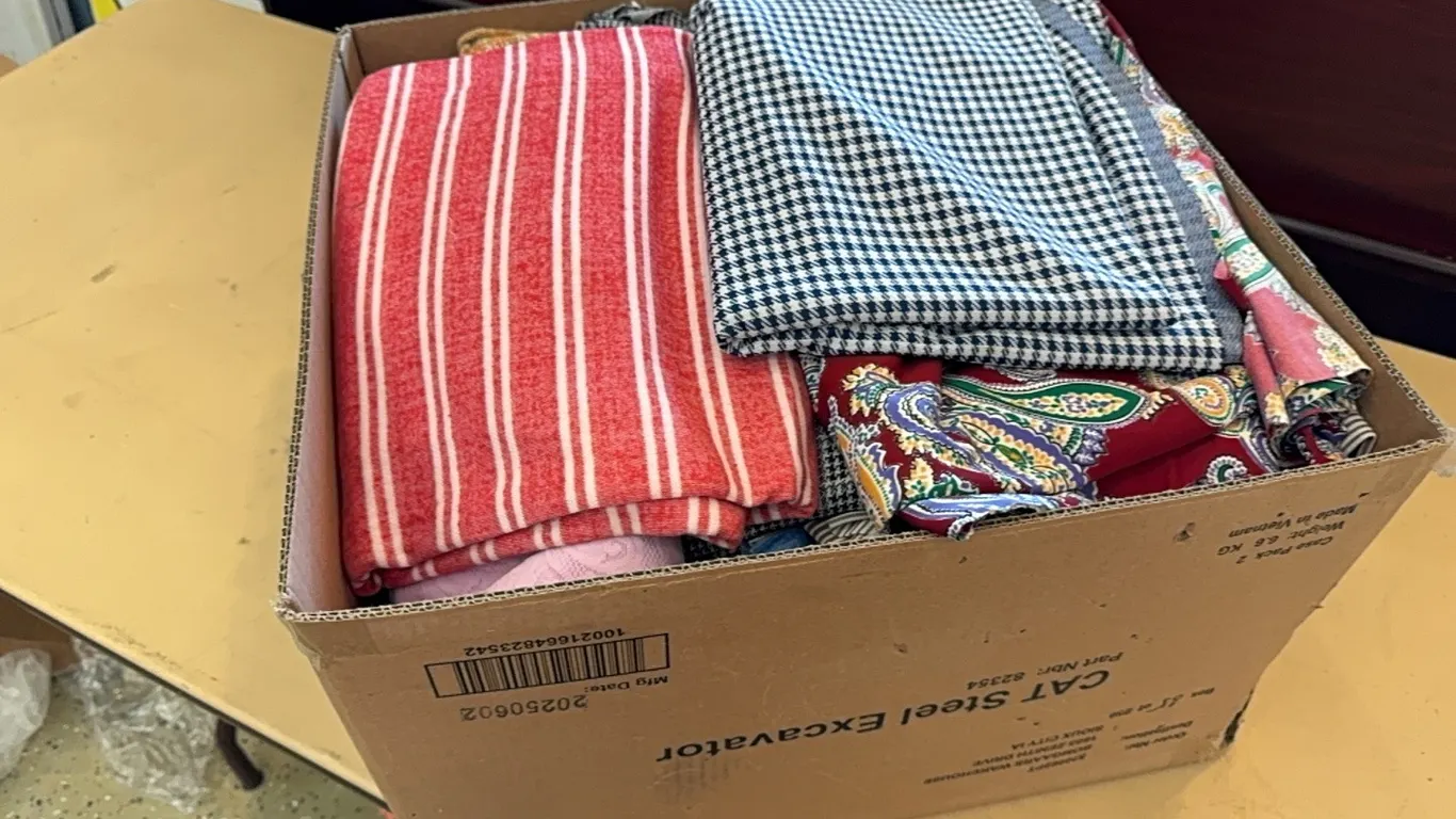 Box of polyester