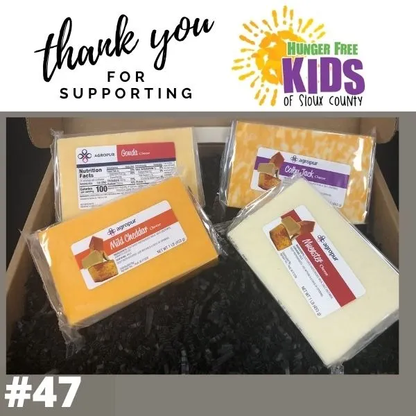 Agropur Cheese Box - 4# Box
