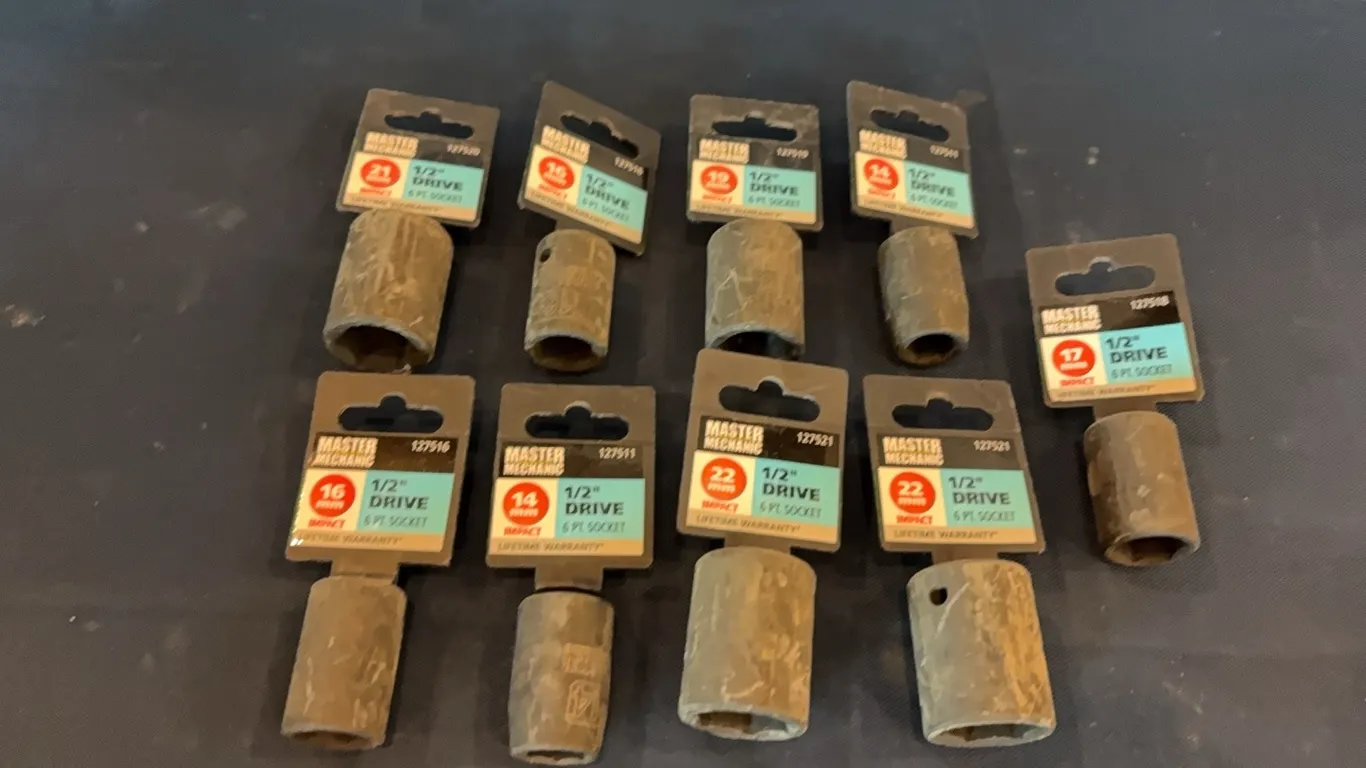 1/2” Drive Metric Sockets