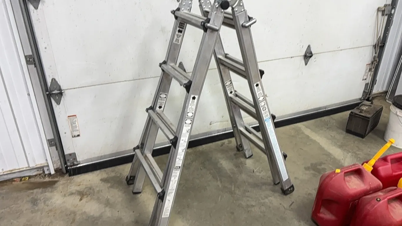 17ft folding ladder