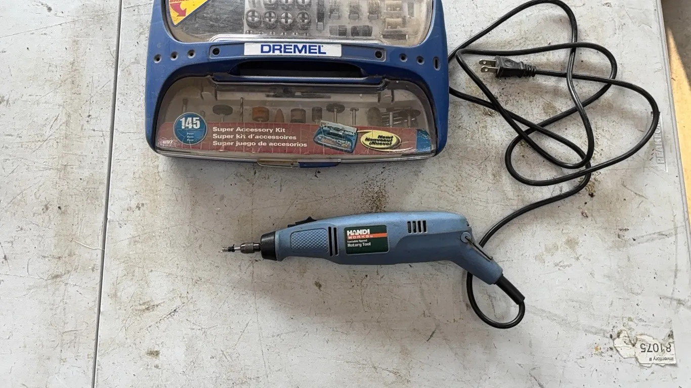Rotary tool amd accessory kit