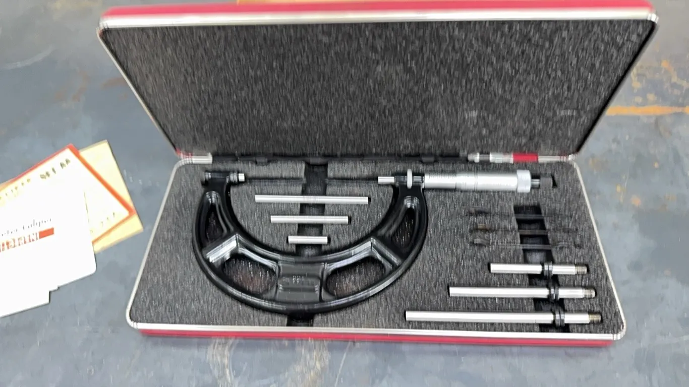 Starret micrometer