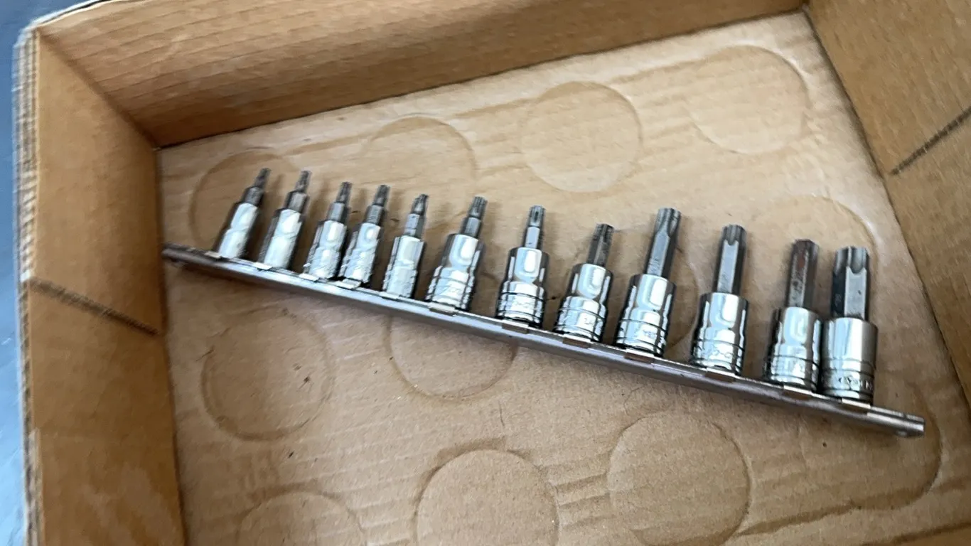 3/8” drive torx sockets