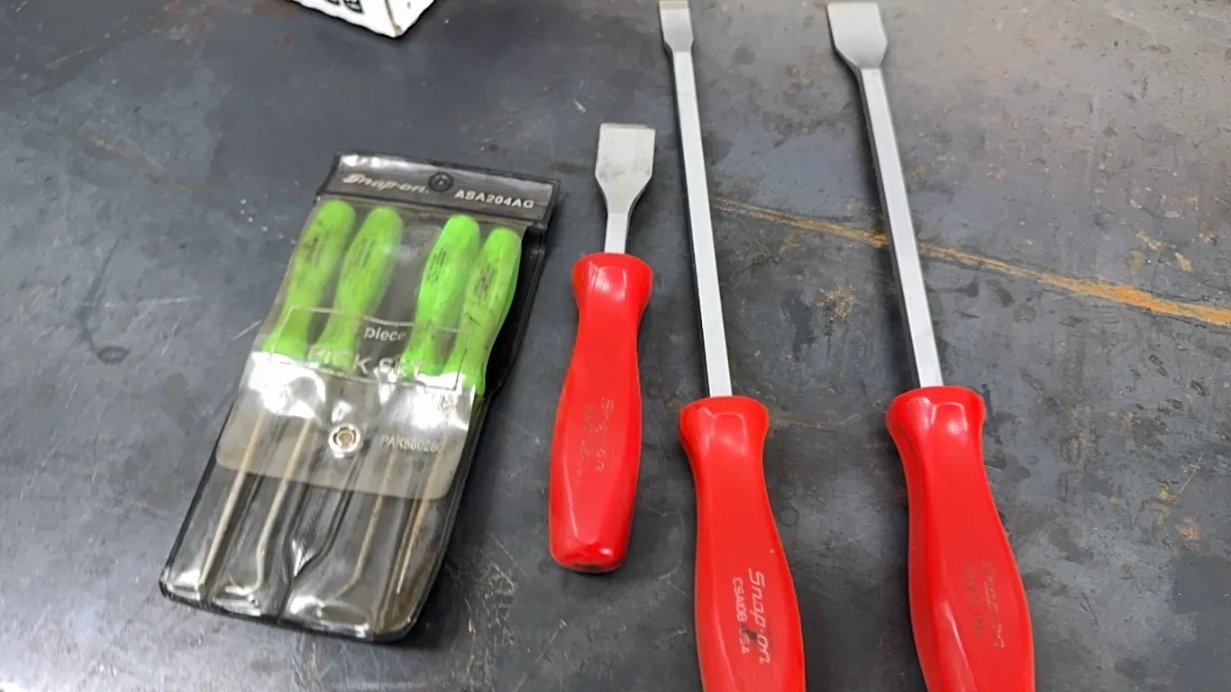 Snap On hooks and scrapers