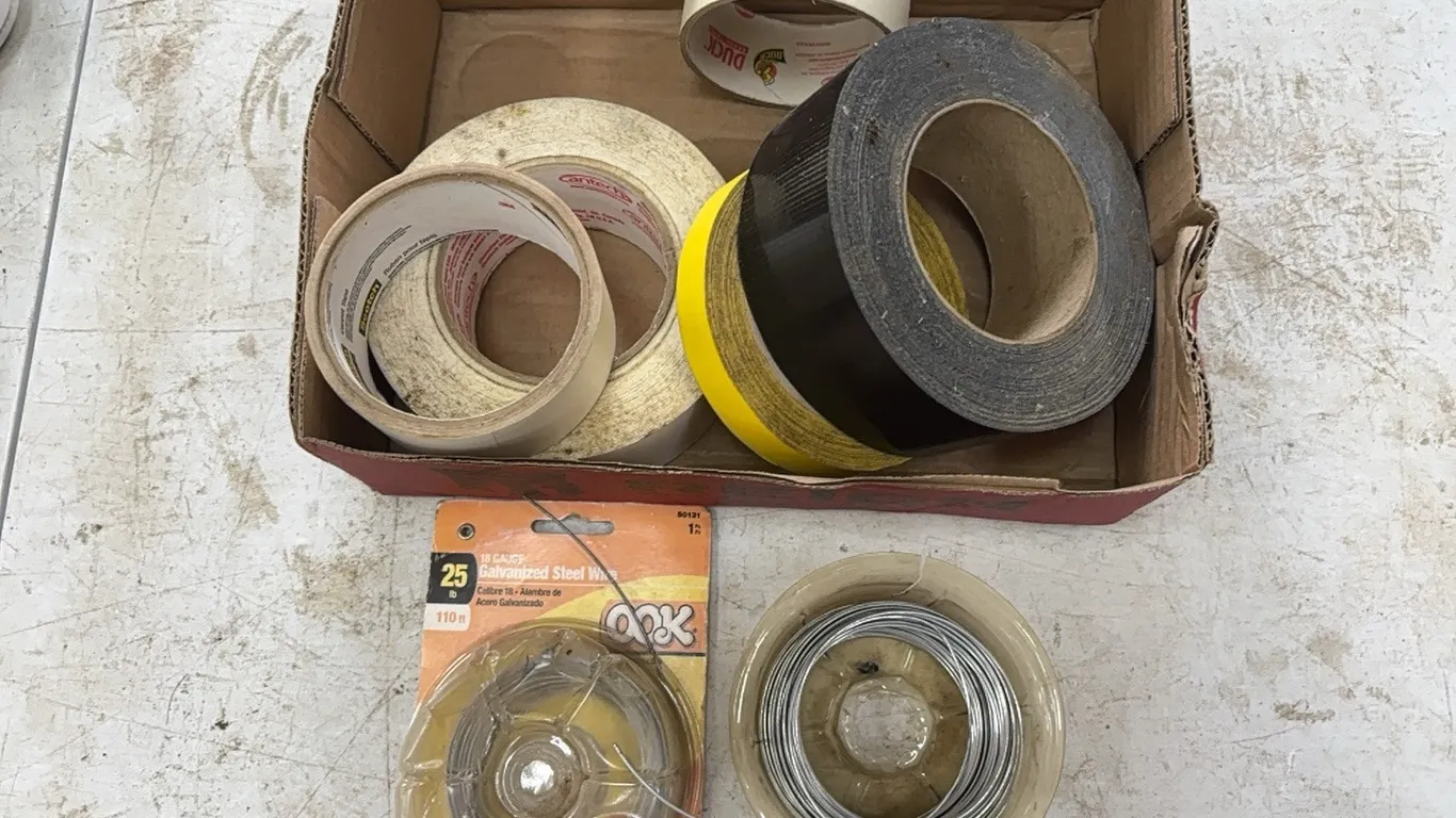 Wire and tape