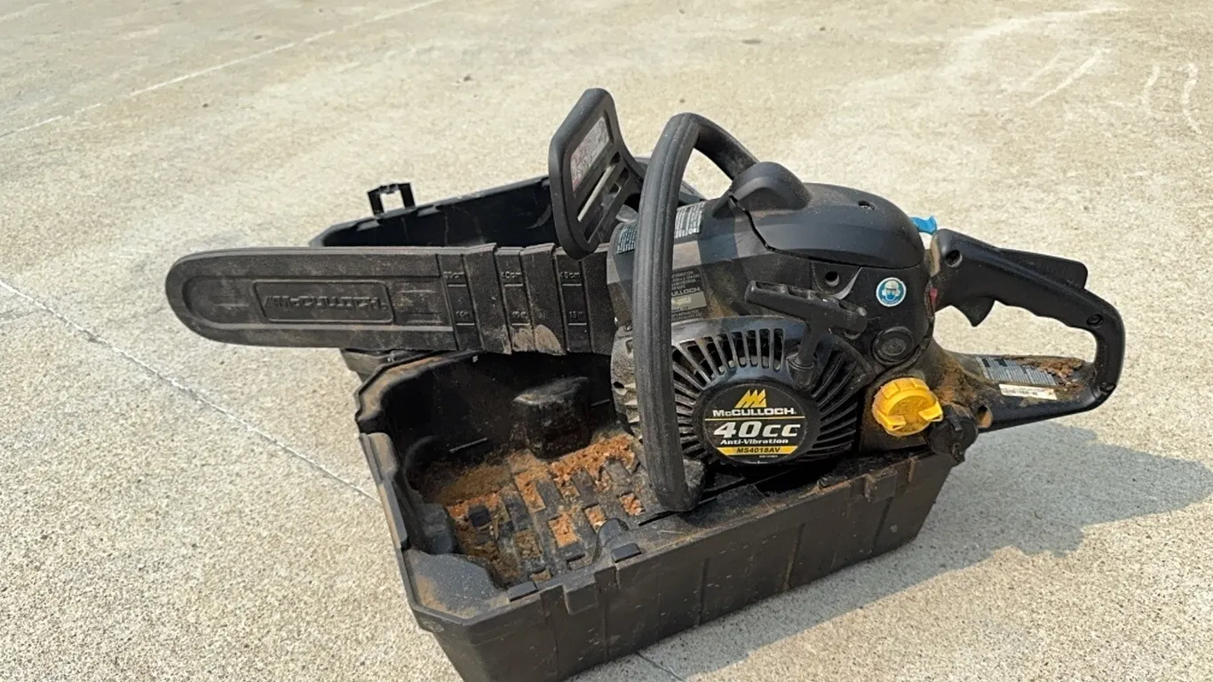 McCullough chain saw