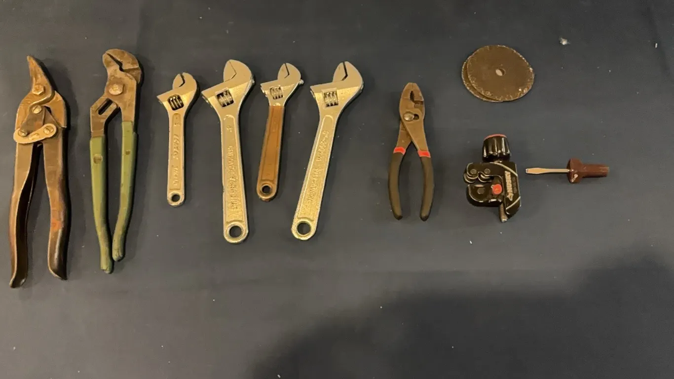 Wrenches and pliers