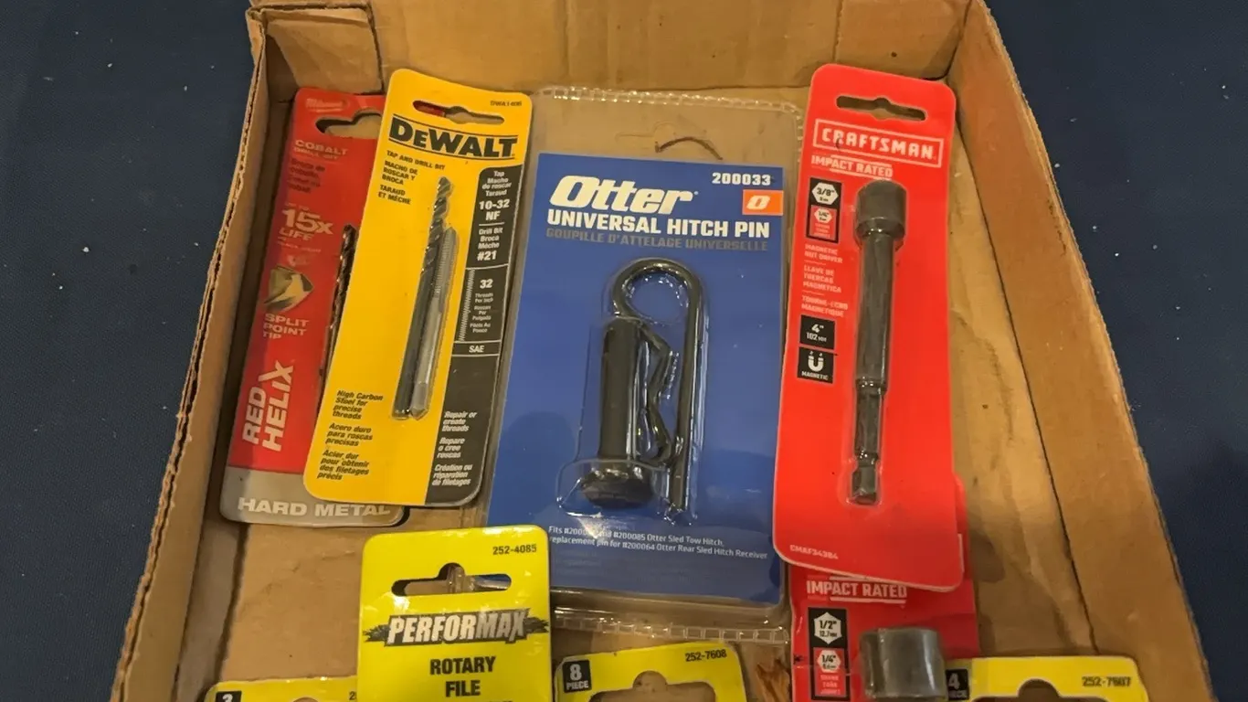 Drill bits and hitch pin