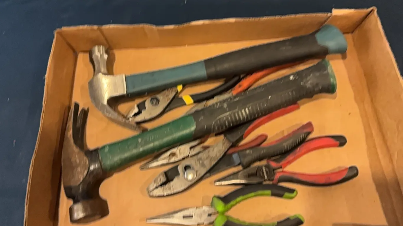 Pliers and hammers
