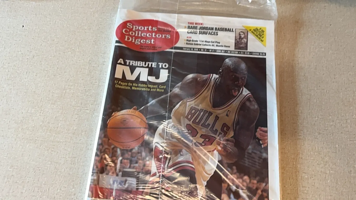 Feb 19, 1999 Sports Collectors Digest Michael Jordan