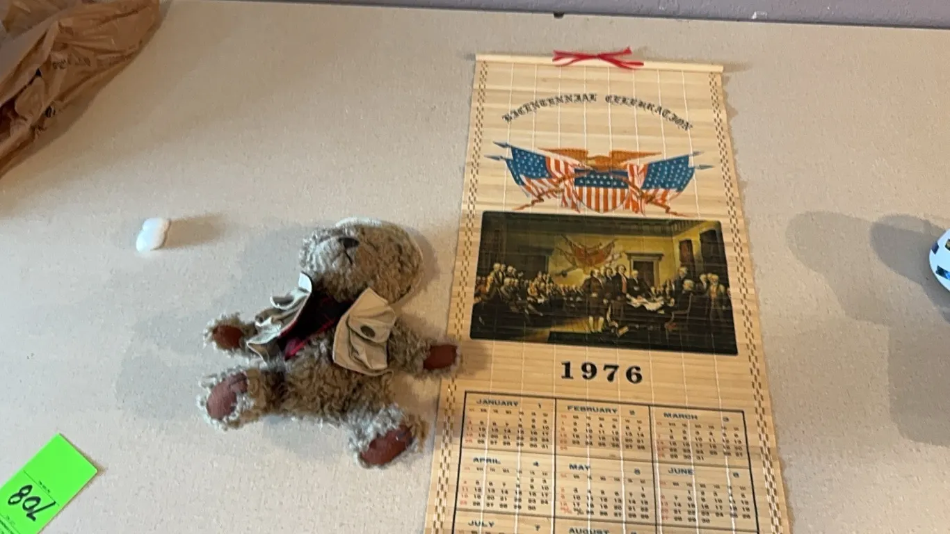 Pickford Bear, 1976 calebdar