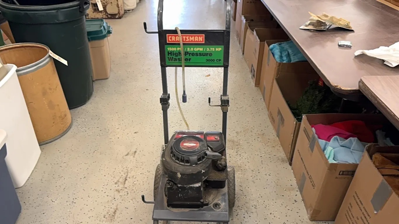 Craftsman pressure washer