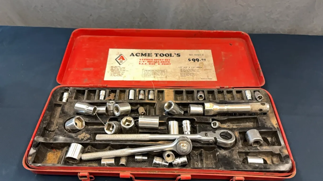 Partial SAE Socket Set