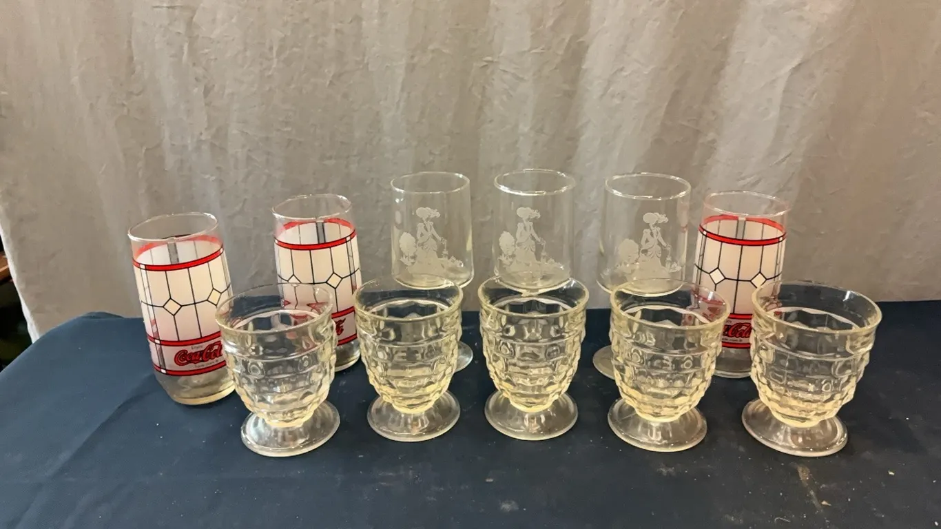 Coca Cola & Misc Glasses