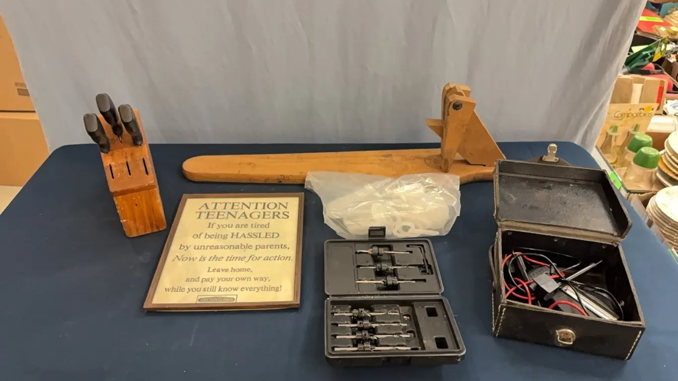 Knives, Drill Bits & Misc