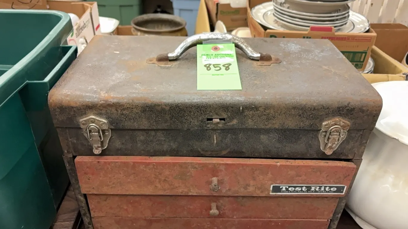Tool Box w/ Misc Tools