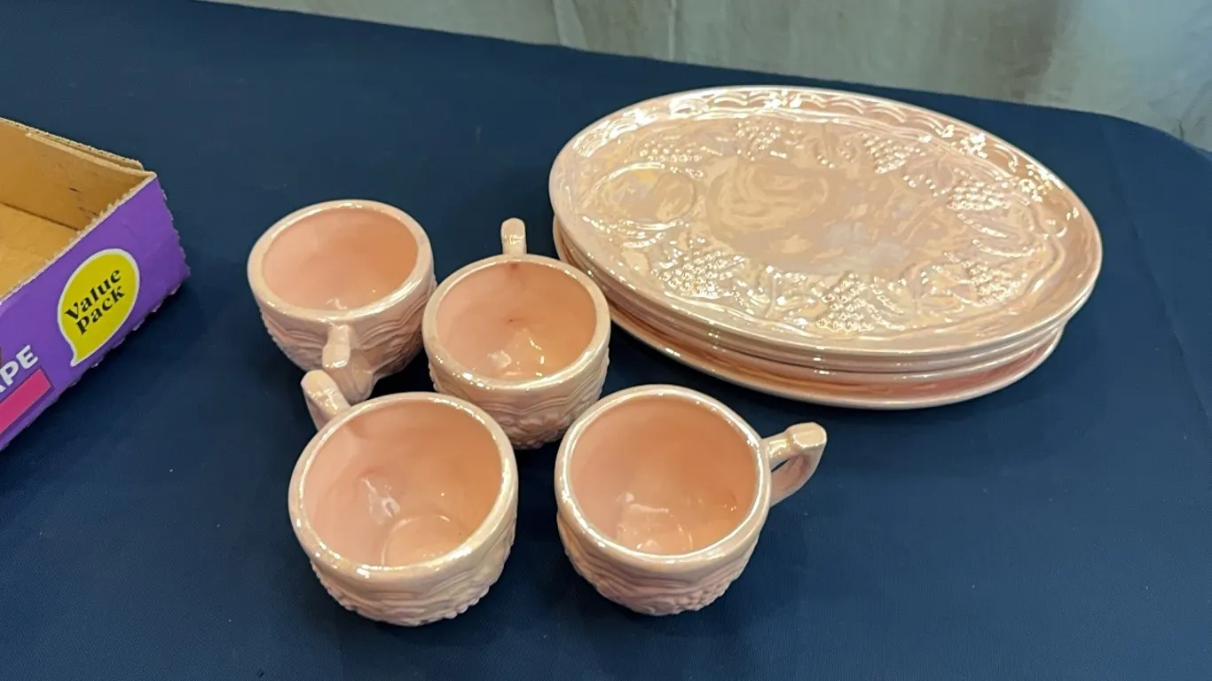 Pink snack set