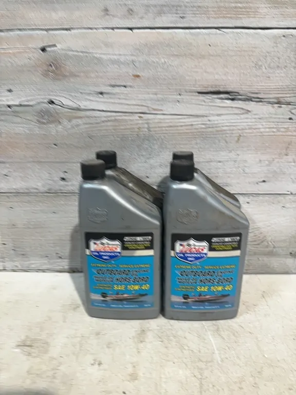 Sealed outboard motor oil