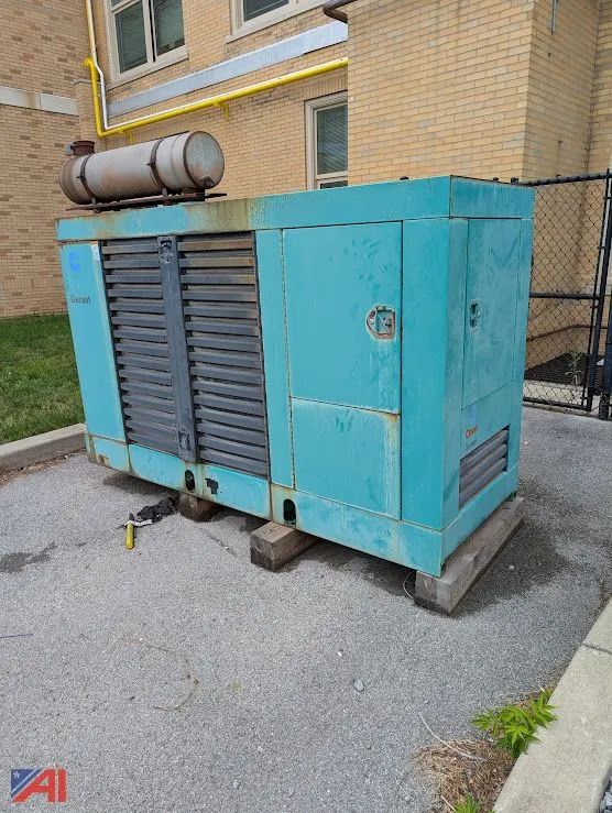 Onan Natural Gas Generator and Transfer Switch