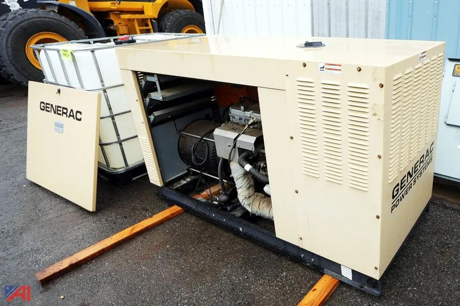 2008 Generac 25kW Natural Gas Standby Generator