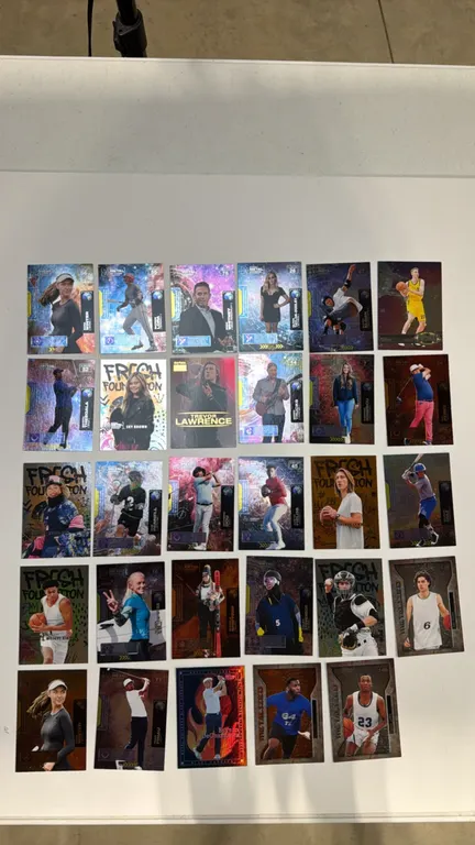 A Collection of 2021-22 Skybox Metal Universe Champions Trading Cards. (Skybox, 2021-22) A 29-card lot including Skybox Premium, Fresh Foundation, Met