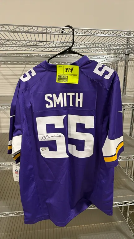 A Za'Darius Smith Autographed Minnesota Vikings Jersey. (Nike, 2022) A Nike On-Field Minnesota Vikings jersey hand-signed by Za'Darius Smith in black