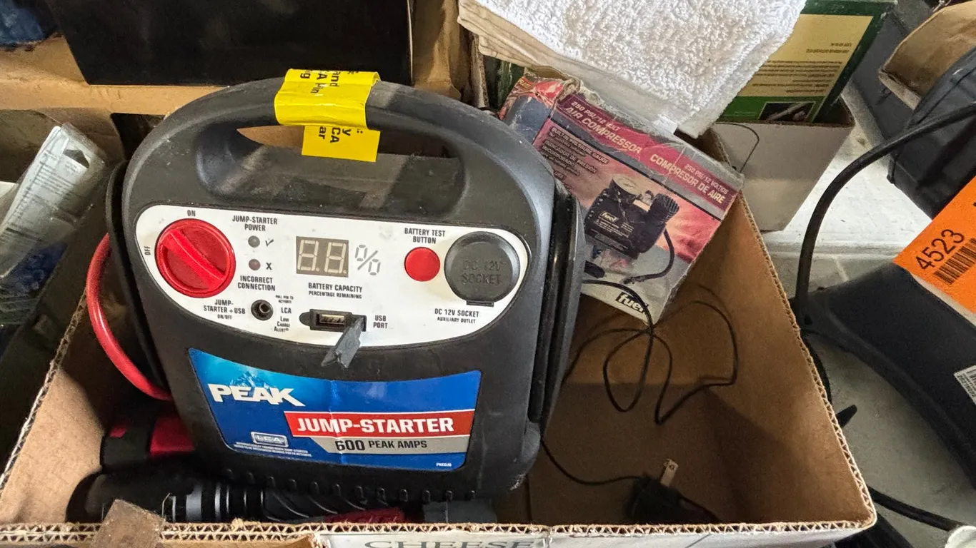Peak Jump-Starter and Fuel Air Compressor