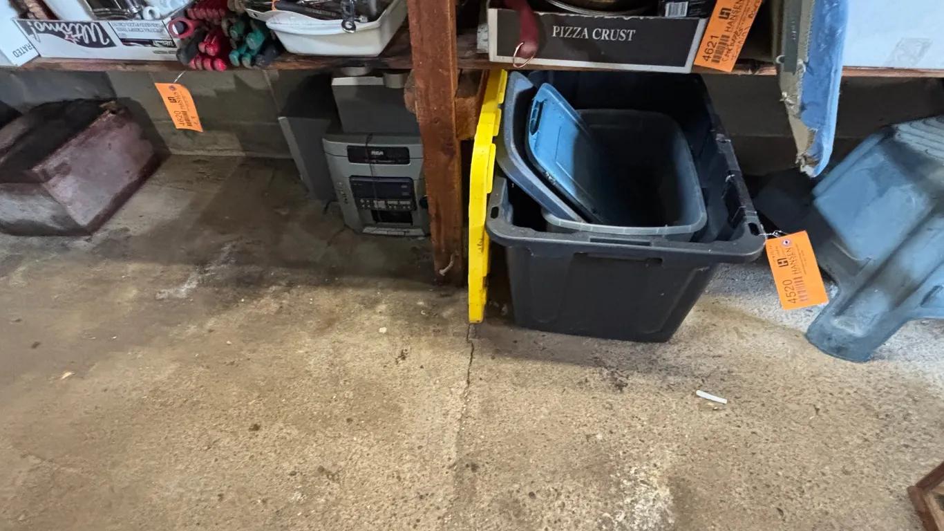 Contents Under Work Bench