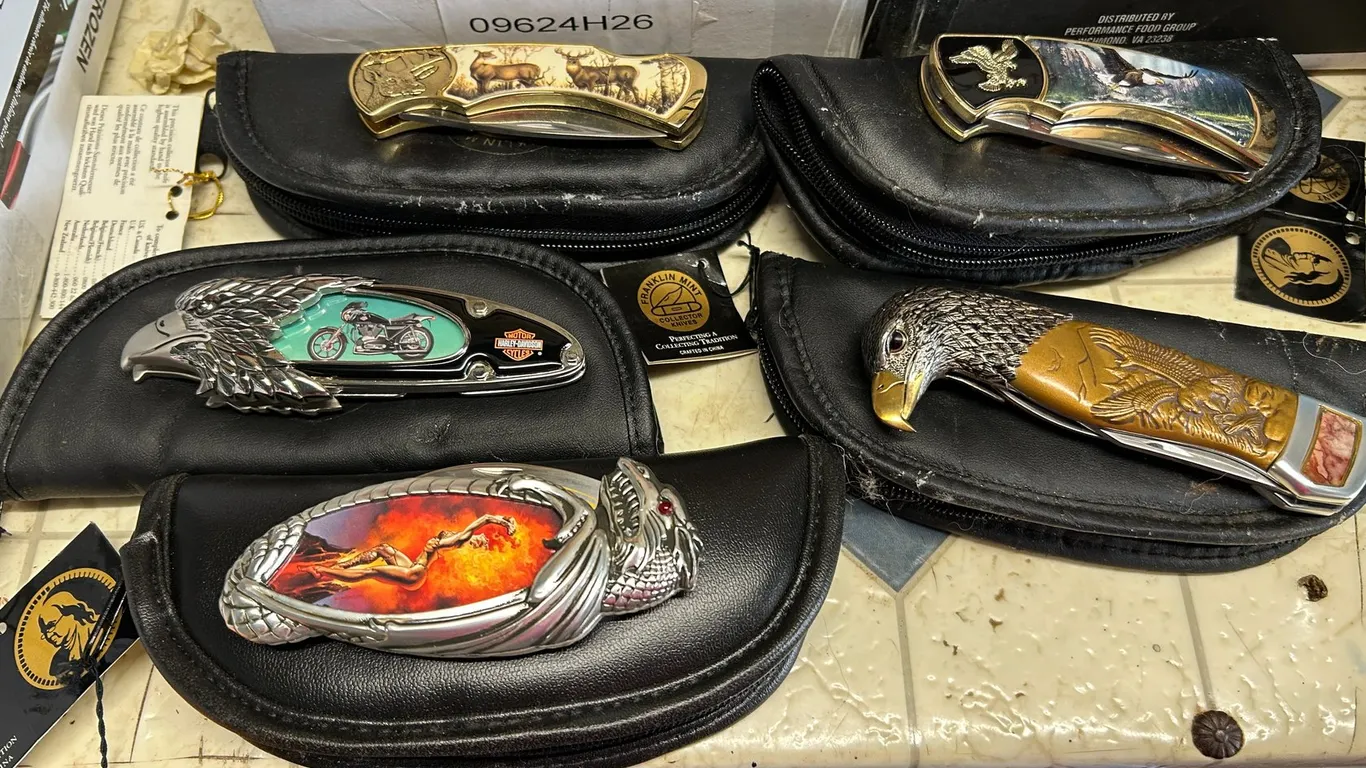 (5) Collector Knives