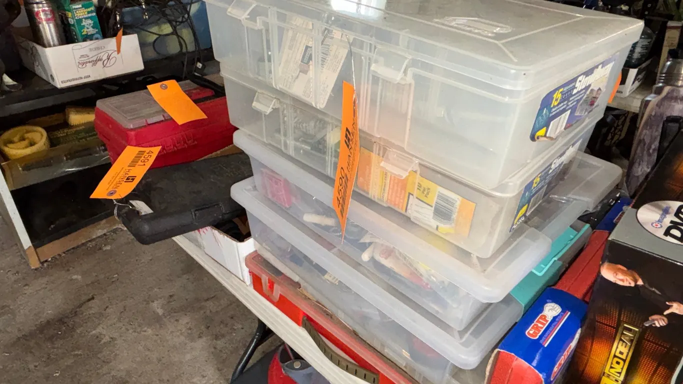 (6) Poly Organizers with Hardware