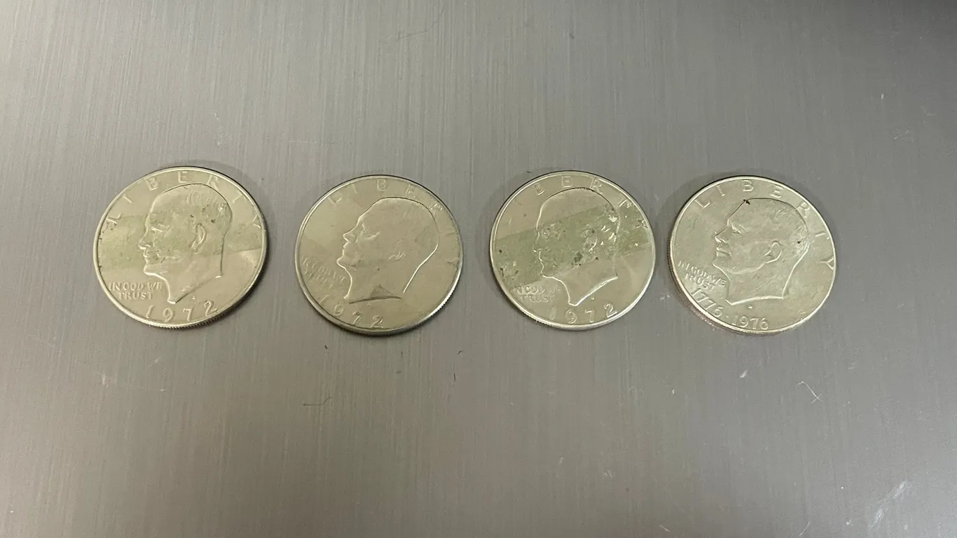 (4) US Silver Dollars