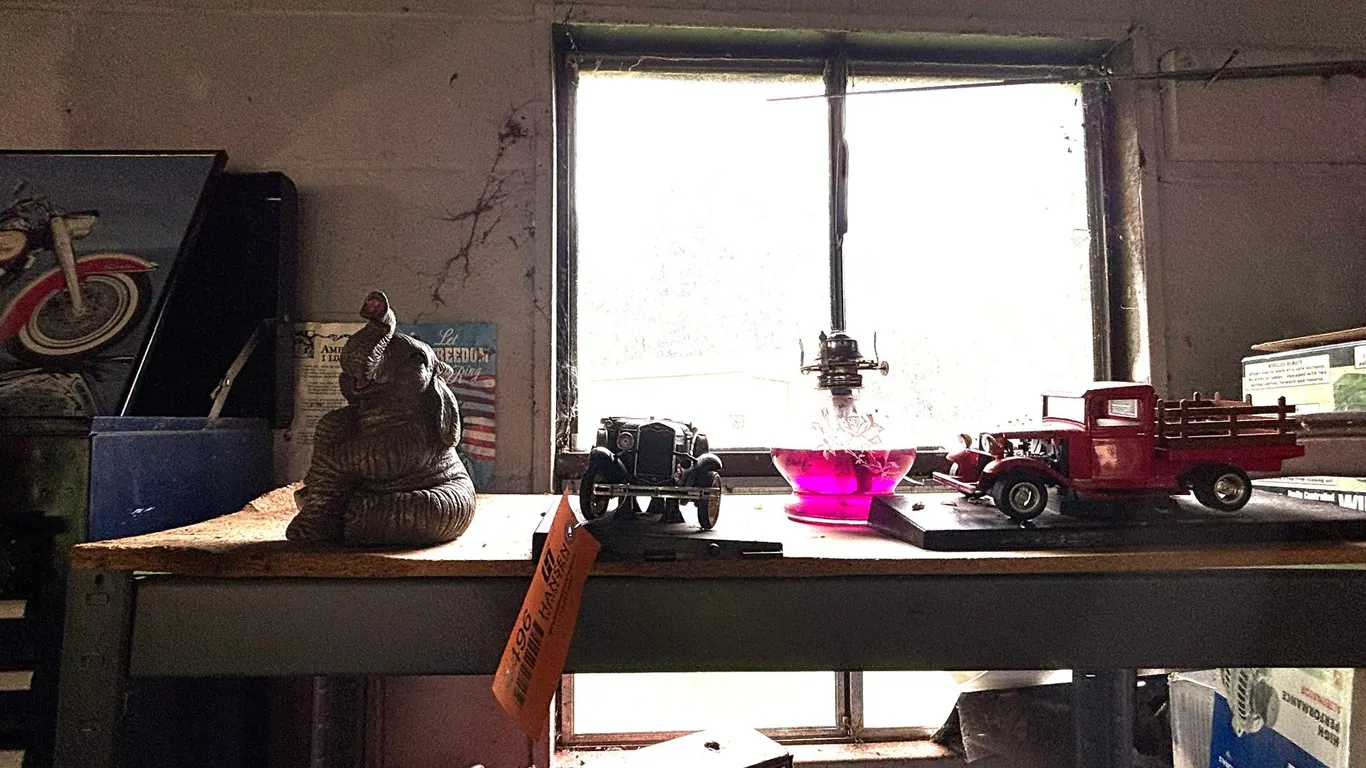 Shelf of Collectibles