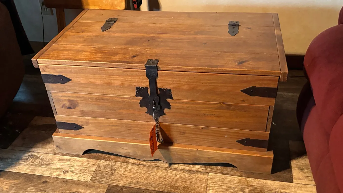 Storage Chest with Books