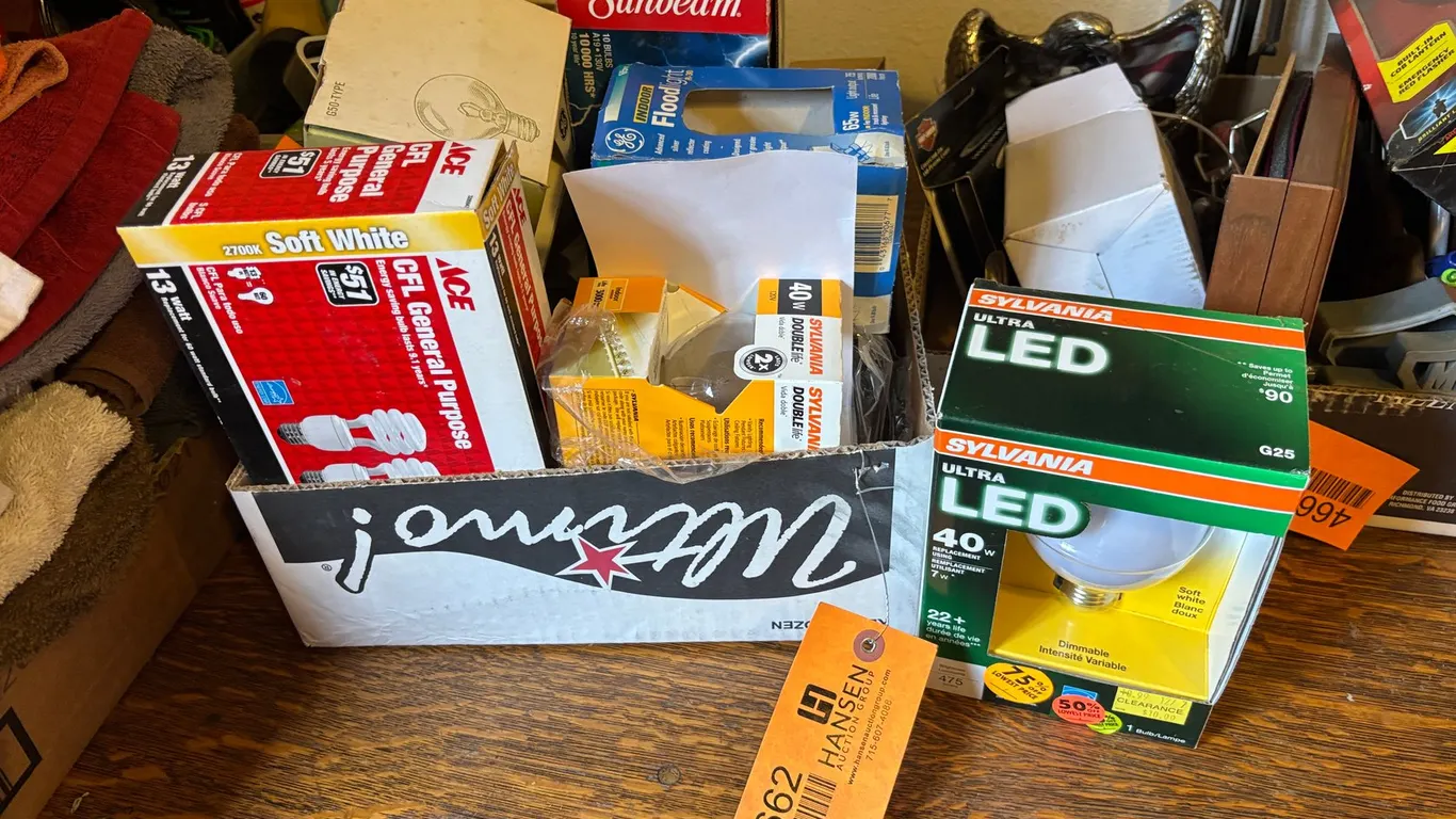 Assortment of Lightbulbs