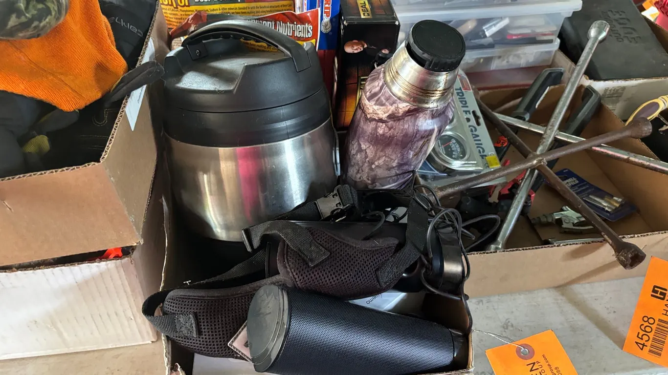 Thermos, Speakers, and More