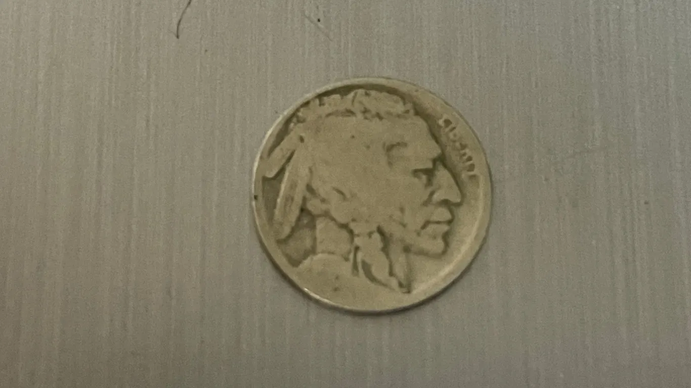Vintage US Buffalo Nickel