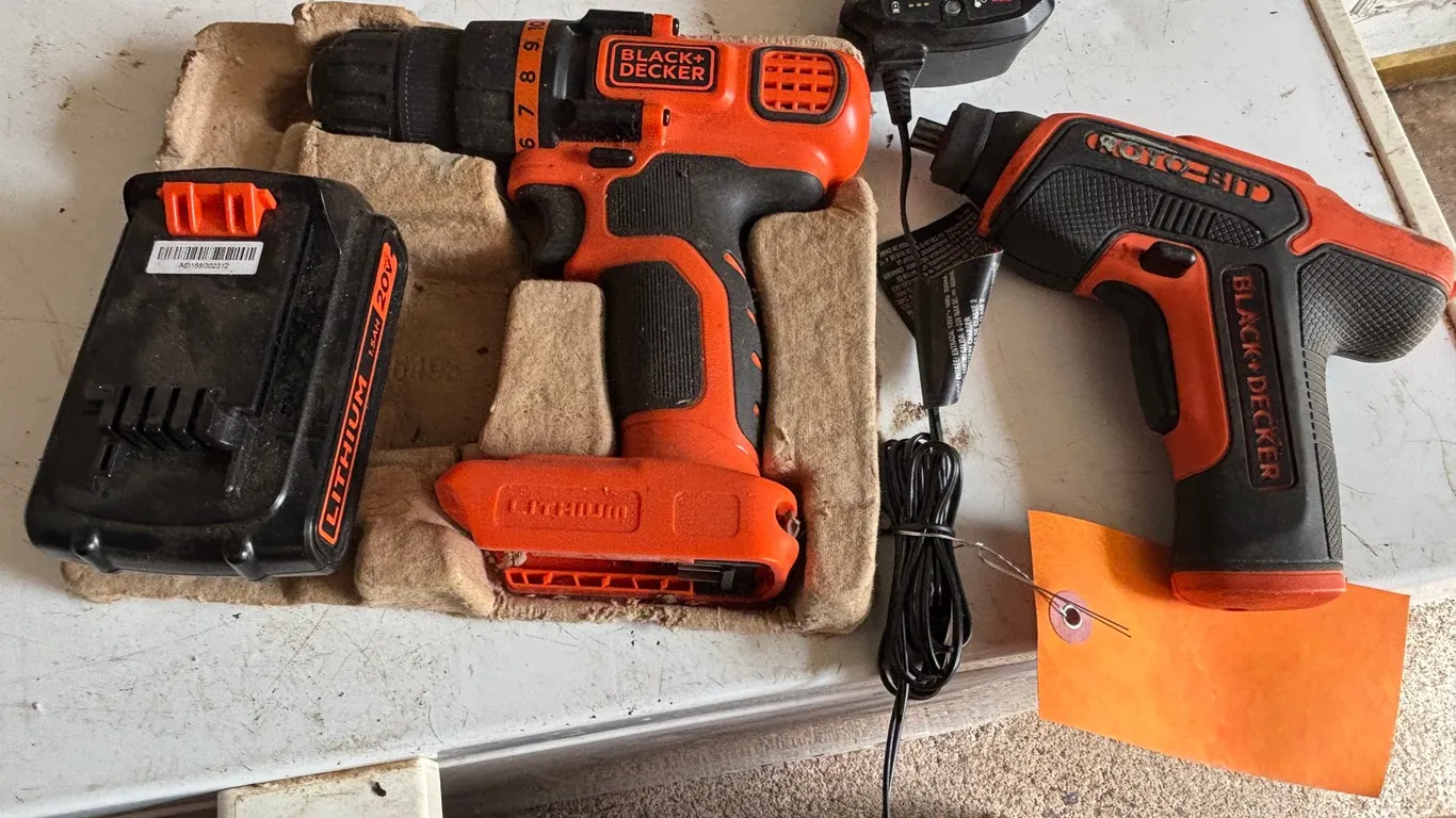 Black & Decker Cordless Tools