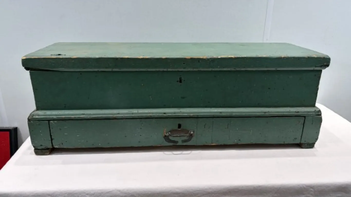 Wooden Carpenter's Tool Chest