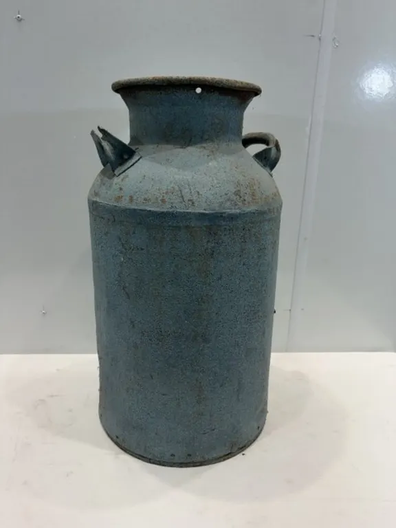 Vintage Metal Milk Can