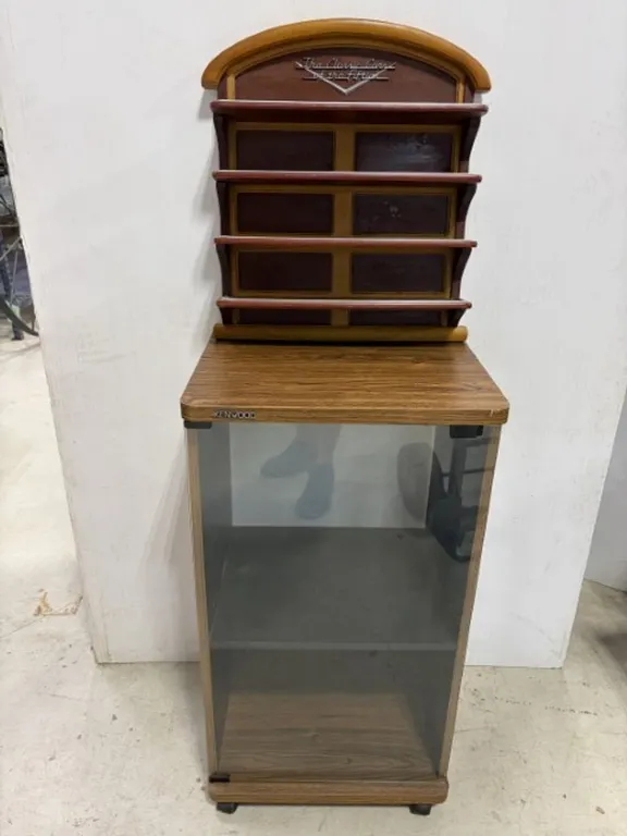 Kenwood Stereo Stand & Model Car Display Shelf