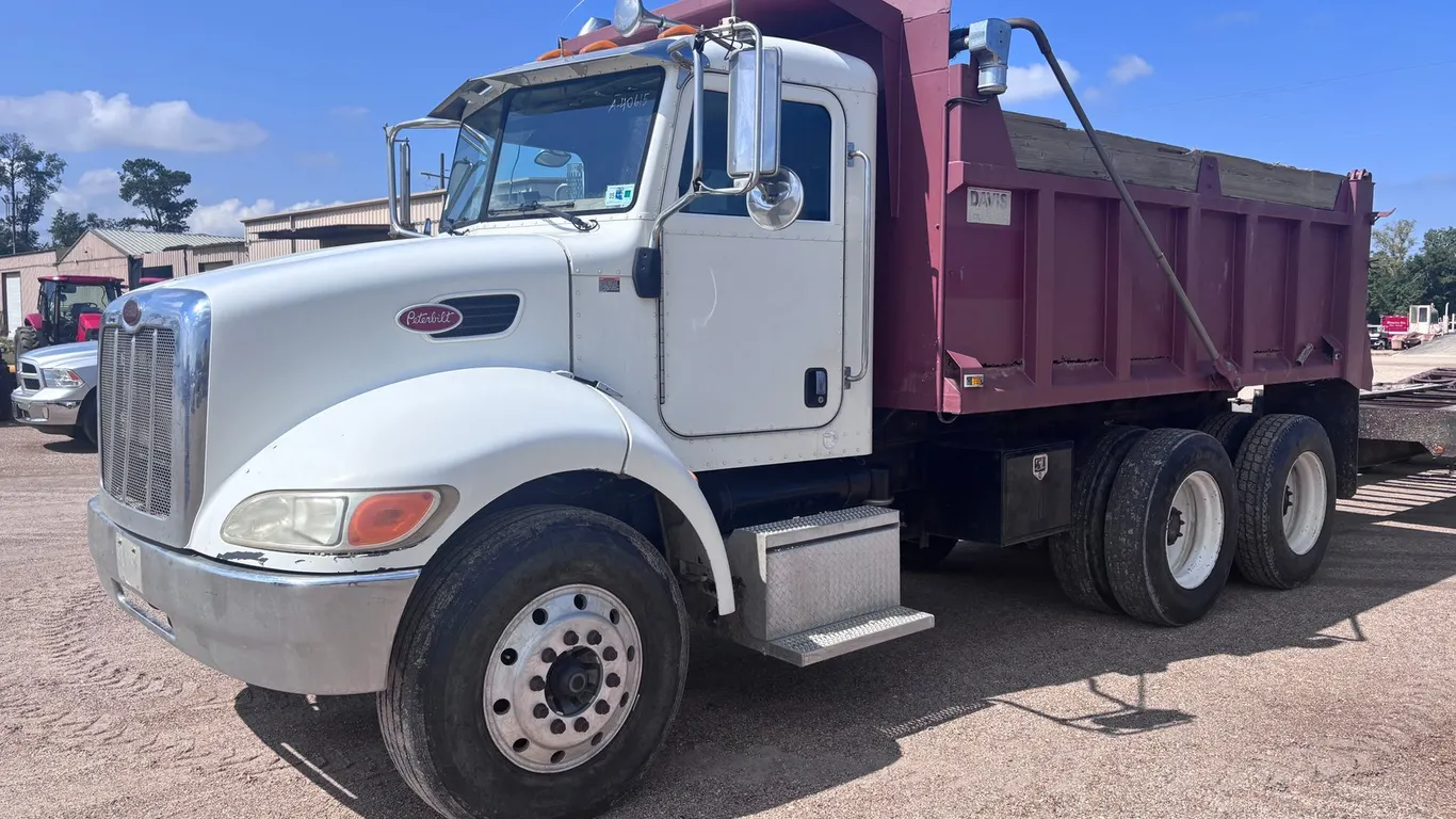 2008 PETERBILT 340 DUMP TRUCK