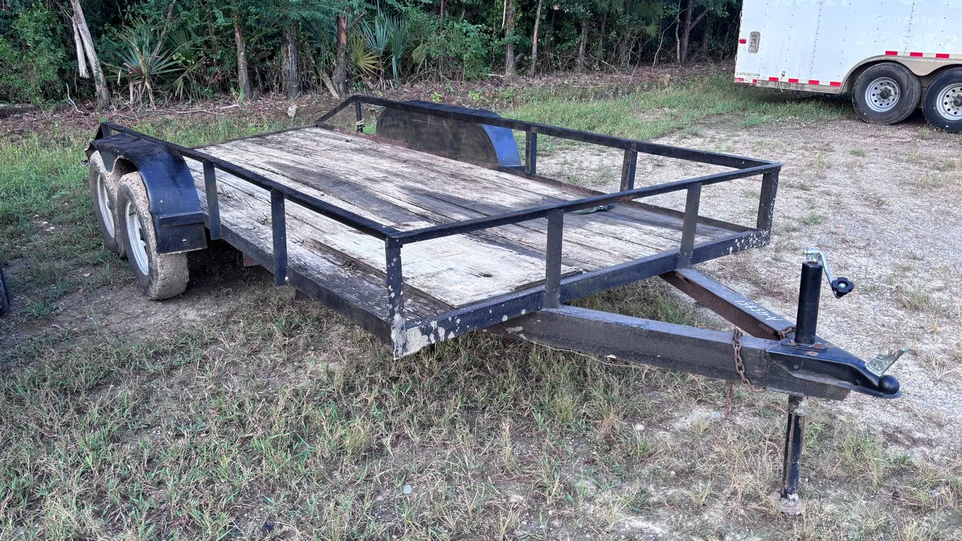 16FT TANDEM AXLE TRAILER | NO TITLE