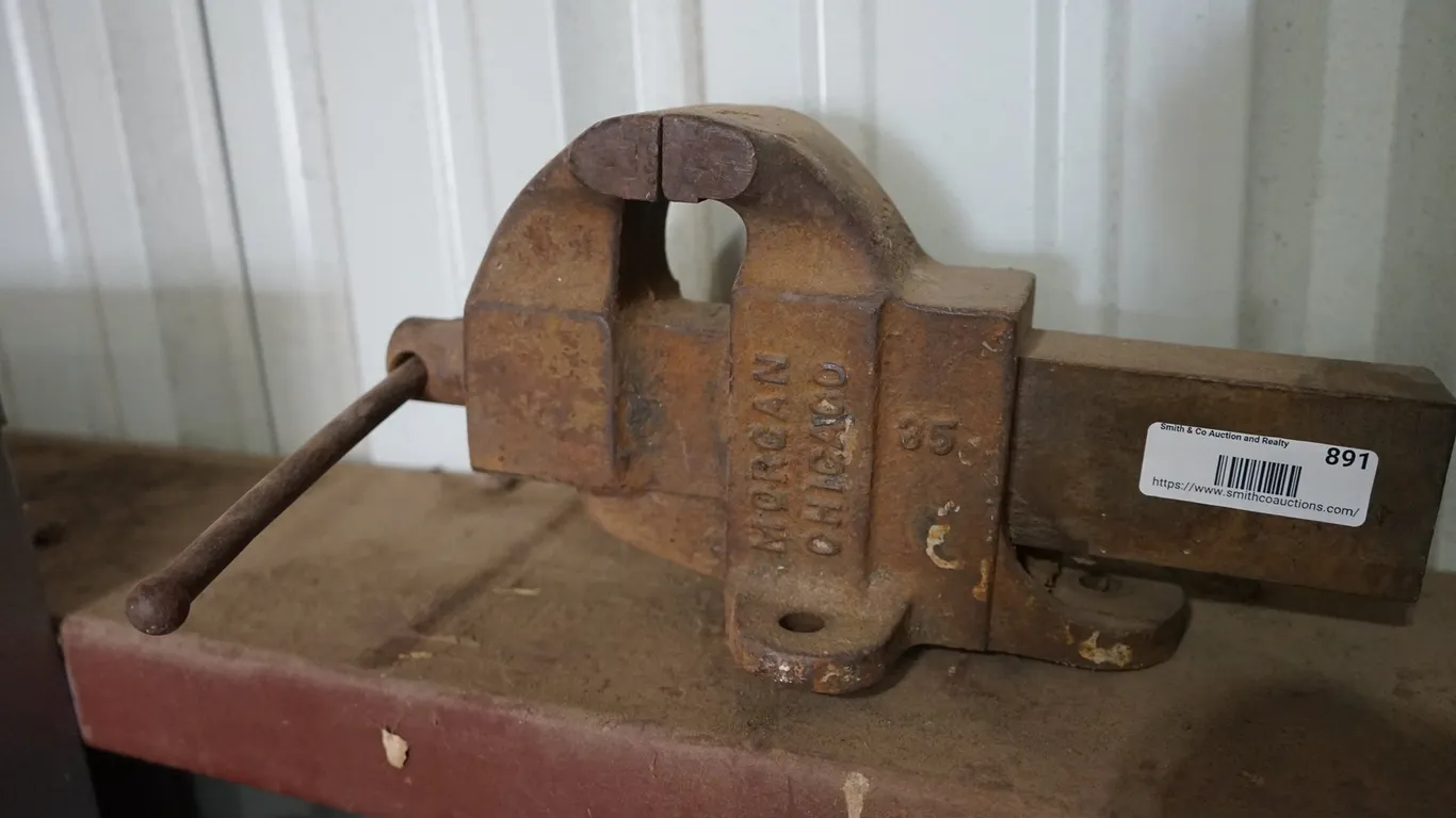 Morgan Chicago 35 Bench Top Vice